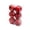 Red, variant on Eliaeconx Christmas Ball Ornaments 6 Pack, Colorful Hanging Bauble Pendants 3.1in, Festive Tree And Wedding Scene Decor For Holiday Party Indoor