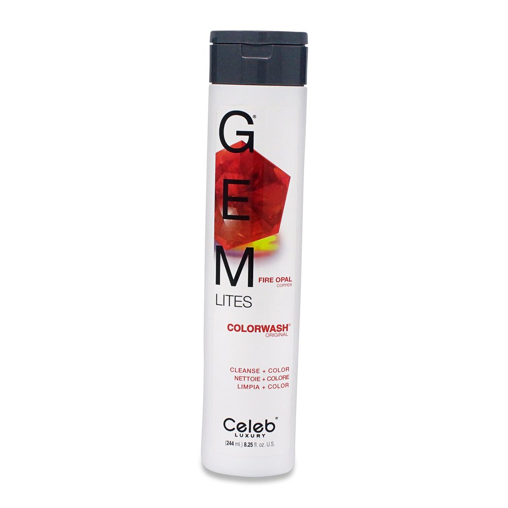 Celeb Luxury Celeb Luxury Gemlites Fire Opal Colorwash Shampoo 8.25