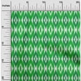thumbnail image 2 of oneOone Polyester Spandex Green Fabric Ikat Craft Projects Decor Fabric Printed By The Yard 56 Inch Wide, 2 of 4