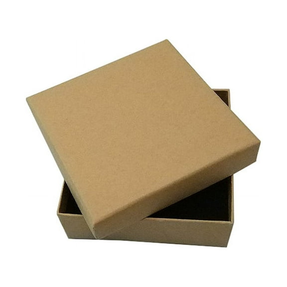 16 pieces of kraft cardboard , 9 * 9 * 3cm
