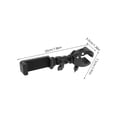 thumbnail image 2 of TEHAUX Clarinet Lyre Clamp with Adjustable Phone Holder Black for Secure Music Stand Use, 2 of 8