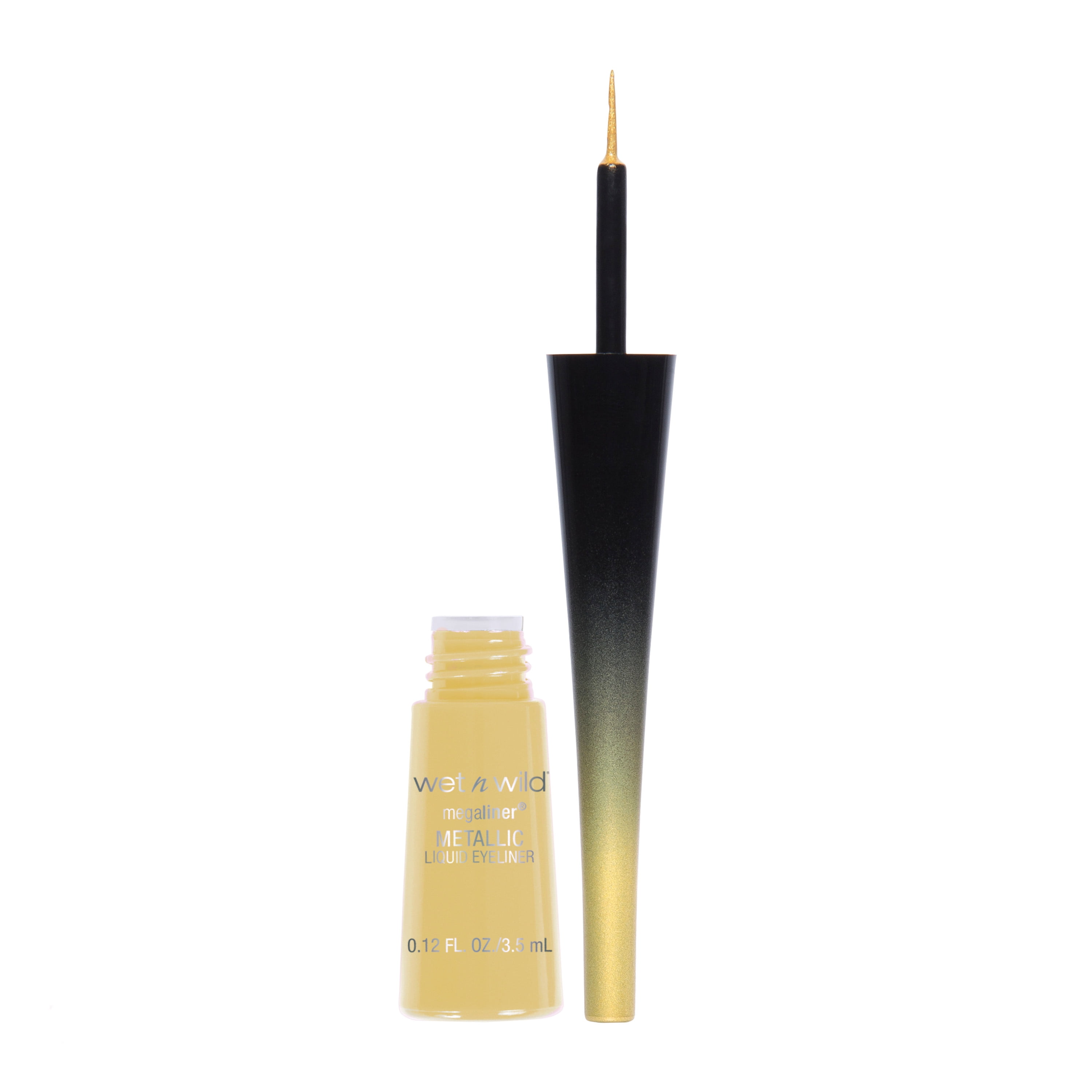 wet n wild Fantasy Makers MegaLiner Metallic Liquid Eyeliner, Golden Goddess