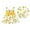 Glisme555-Yellow, variant on Glisme Fashion Girls Dresses Size 3-4 Y Baby Kids Summer Toddler Floral Ruched Sleeveless Dress Pink Sundress For Girl