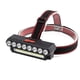 thumbnail image 1 of Yuarrent Faro COB alimentado por batería, botón de carga USB, Control ajustable, 1200mAh, repuesto de pesca nocturna, faro impermeable carpas 8 cuentas Yuarrent OD029479-02, 1 of 6
