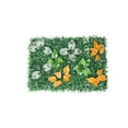 thumbnail image 1 of Pared De Plantas, Fondo De Césped Artificial Plantado Verde, Pared Verde, Decoraciones De Jardín De Flores Falsas De Plástico Para Puerta, Balcón Yuarrent HA039809-06, 1 of 6