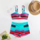 thumbnail image 4 of Traje de baño tankini de verano para mujer, talla grande, estampado, bikini dividido, traje de baño de dos piezas para mujer, trajes de baño tankini para mujer, traje de baño de 2 piezas para mujer, t, 4 of 5