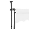 thumbnail image 3 of vidaXL Manual Retractable Awning with LED 137.8" Cream, 3 of 6