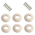thumbnail image 1 of Arandelas de plástico para de guitarra de 6 piezas para clavijas de afinación semicerradas de engranaje abierto Llaves Hugo Arandela de férula de afinador de guitarra, 1 of 5
