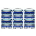thumbnail image 1 of 12 Pcs Cartouches de Rechange pour Lames de Rasoir pour Hommes - (Bleu), 1 of 1