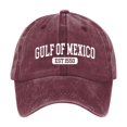 thumbnail image 3 of Casquette de Baseball Décontractée Imprimée du Mexique Casquette Rétro, 3 of 3