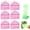 B, variant on Transparent Glitter Sticky Notes Pull Out,Memo Tabs Roll for Books,Journaling Planning Reading Study Office Classroom Annotation Stationery Bookmarking (A)