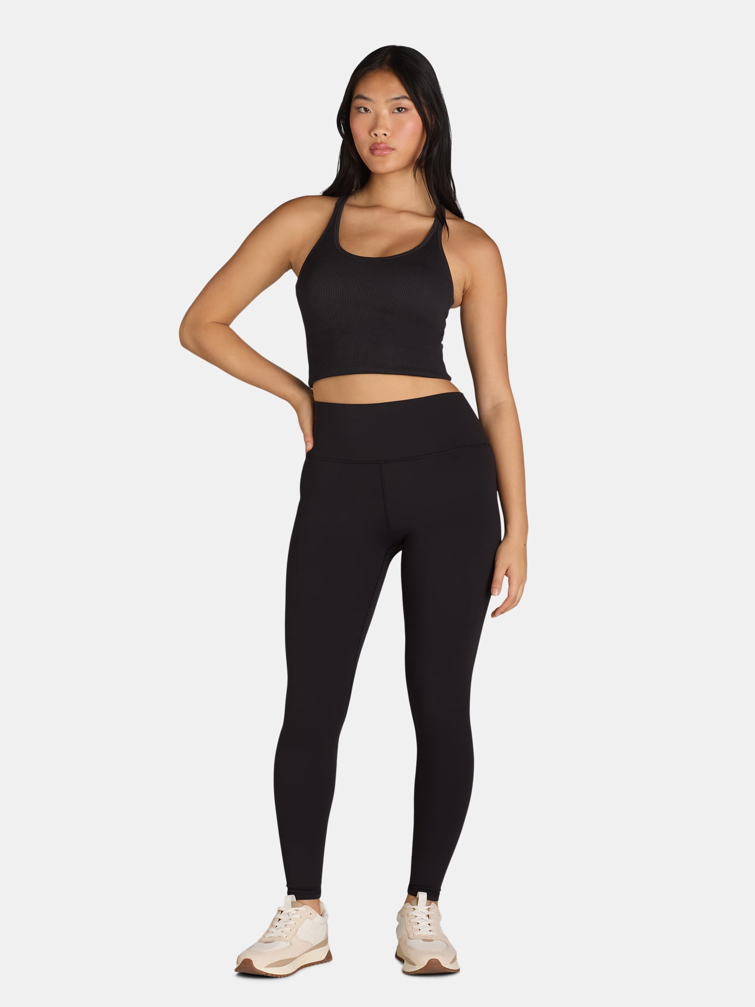 Avia Women's and Women's Plus SoftSculpt High Rise Leggings, Sizes XS-4X
