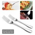 thumbnail image 5 of Acekid 48 Pieces Flatware Set with Steak Knives, Stainless Steel Tableware Kitchen Cutlery Set, Silver, 5 of 9