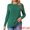 Green, variant on DARING DIVA Women's Crewneck Ribbed Knit Pullover Long Sleeve Sweater M Green
