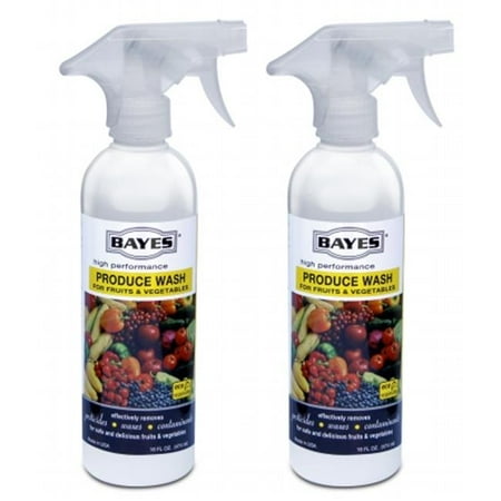 Bayes High Performance Produce Wash - 16 OZ - 2 Pack