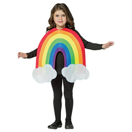 Rainbow Child Halloween Costume, One Size, (4-6x)