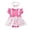Z04-Pink, variant on MUXiin Toddler Baby Girl Easter Outfits Ruffle Long Sleeve Bunny Print One-Piece Dress Rabbit Skirt
