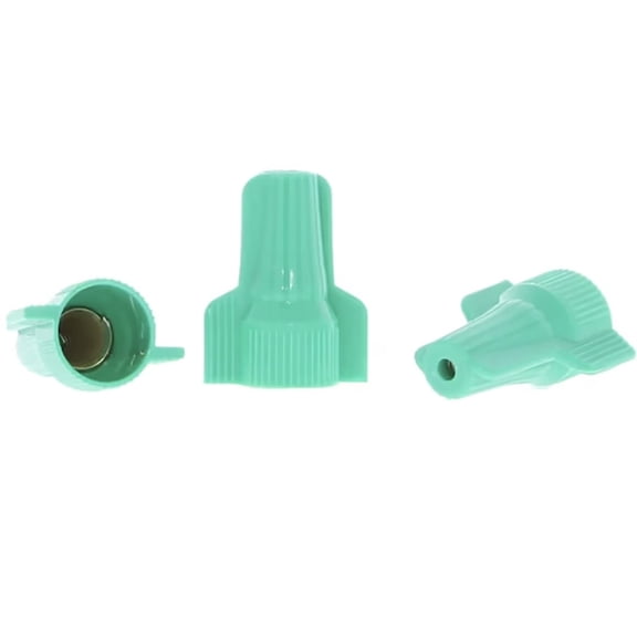 Ideal 3014083 WingTwist Wire Connectors, Green - Pack of 10