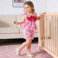 thumbnail image 5 of Soepste Baby Clothes For Girls 2T Girls Clothes Summer Toddler Girl Clothes Baby Girl Sleeveless Shirt Shorts Set Cute Outfits, 5 of 9