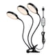 thumbnail image 1 of Clip USB de invernadero en LED DIMMABLE CRECIMIENTO Sótano Flor de interior Lámpara de plántulas de planta de cultivo de planta 1250 Lumen 45W 3 Cabezas Inevent HA011855-03B, 1 of 7