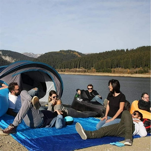 Mr. Beach Lightweight Sand Free Beach Mat Sandless Beach Mat Portable Beach Accessoriest Waterproof Lightweight for Travel Camping Hiking