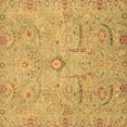 thumbnail image 1 of Ahgly Company Indoor Square Oriental Brown Traditional Area Rugs, 7' Square, 1 of 4
