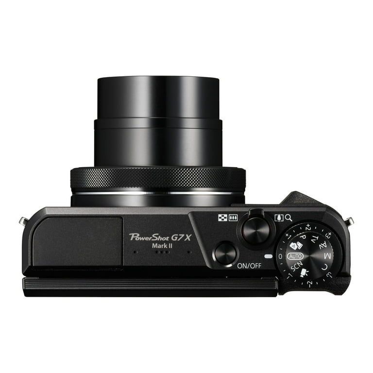 Canon PowerShot G7 X Mark II 20.1-Megapixel Digital Camera Video Creator  Kit Black 1066C029 - Best Buy