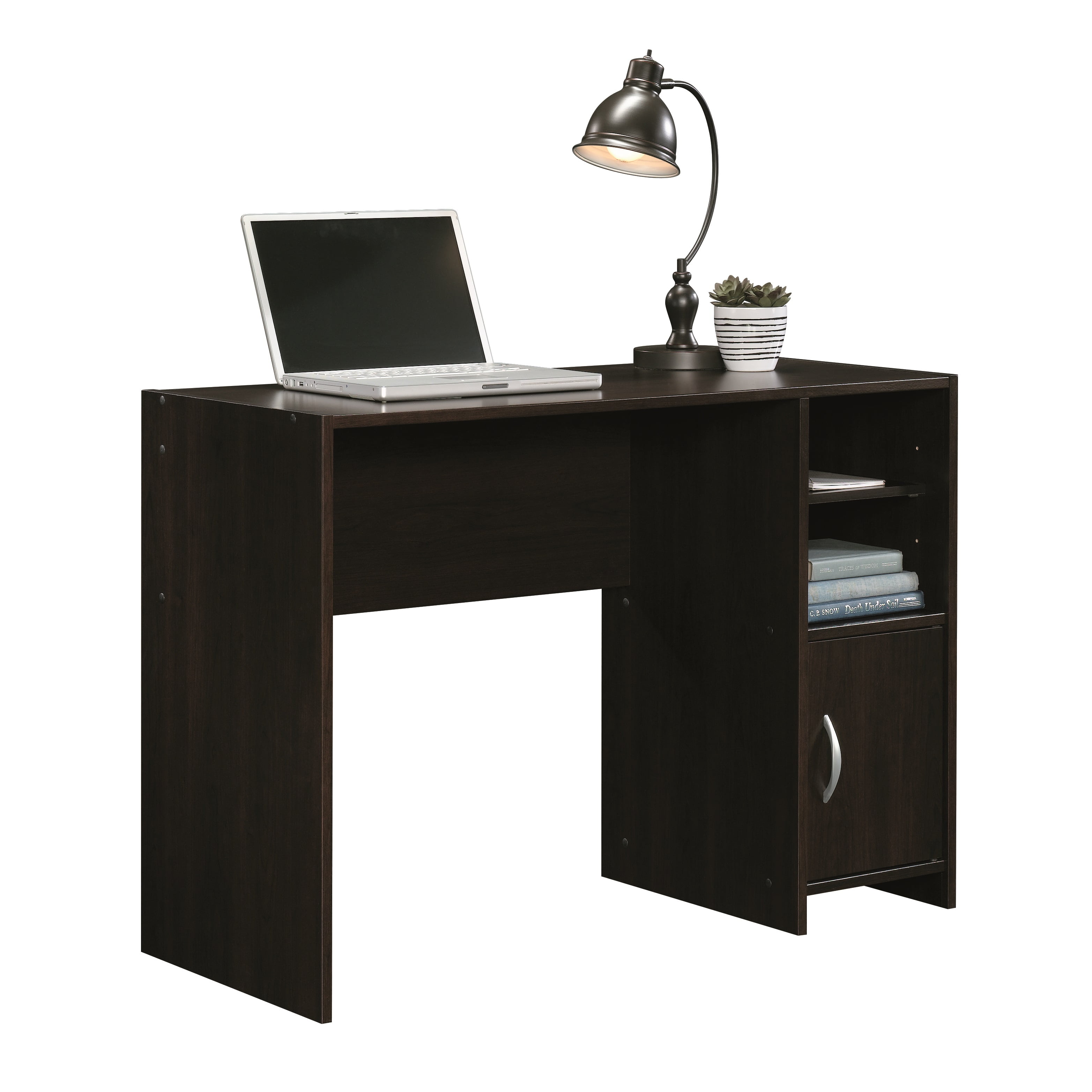 Sauder Pedestal Desk Espresso finish