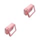 thumbnail image 3 of Wosthever Clear Travel Toiletries Women On Vacation Bags For Wash Organized Your This Toiletry For Women Travel Hanging Bag rosa 2piezas, 3 of 6