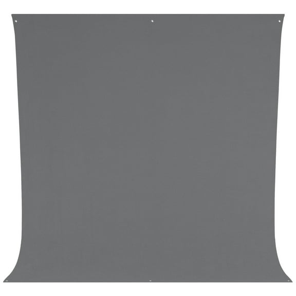 Westcott 9' x 10' Neutral Gray Wrinkle Resistant Backdrop