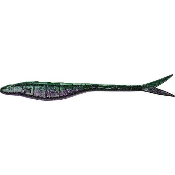 Googan Baits GDT-6-SPL Dart Soft Jerkbait 6" Sprayed Lettuce Plastic Lure