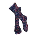 thumbnail image 4 of KLL Flowers And Humming Bird Print Cool Socks Men's Women's Crew Socks Funny Crazy Novelty Stockings, 4 of 8