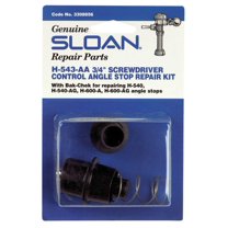 Sloan Angle Stop Repair Kit Black Plastic