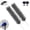 2pcsgrey, variant on 2/4 Pcs Bendable Microfiber Head,Reusable Dust Remover Tool,Flexible,Dust-Trapping, Washable,Gap-Cleaning,Fan-Cleaning