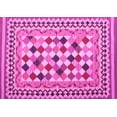 thumbnail image 1 of Ahgly Company Indoor Rectangle Abstract Pink Contemporary Area Rugs, 5' x 8', 1 of 4