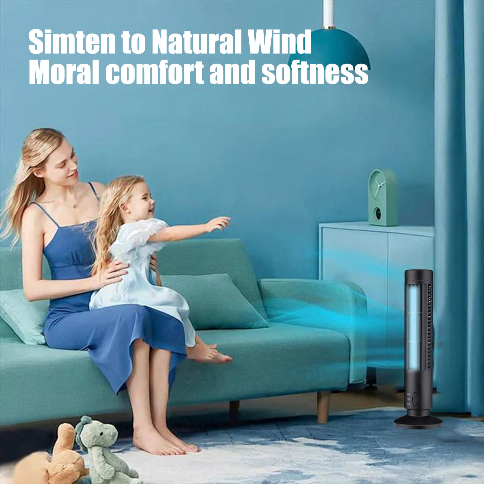 LWZWM Portable Air Conditioners Clearance Portable Fan Conditioner With 2 Speeds Portable Ac Unit Small Air Conditioners Mini Cool Air Fan For Bedroom 2024 New Room Cooling for Room Bedroom Home