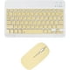 thumbnail image 1 of Innotech SC Combo de Teclado y Mouse Bluetooth Recargable Juego de Teclado de Mouse Inalámbrico Compacto Portátil Ultradelgado para Android Windows Tableta Teléfono Celular iPhone iPad OS/iOS 13 y Superior- Amarillo, 1 of 8