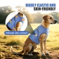 thumbnail image 6 of Amztom Dog Anxiety Vest – Calming Jacket for Thunder, Fireworks & Vet Visits,  Adjustable Fit for Small to Large Dogs (Blue, XXXL), 6 of 7