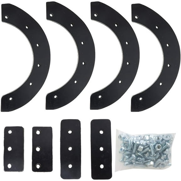 waltyotur 302565MA 302565 Rubber Paddle Kit Replacement for Craftsman Machines 20 21 or 22 Snowblower 1687312 1687312YP