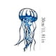 thumbnail image 3 of Jellyfish Metal Iron Art Crafts Indoor Wall Decoration, 3 of 6