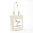 thumbnail image 7 of CafePress - I Am A Librarian! Tote Bag - Unisex Canvas Tote Bag, Beige, 1-Piece, 7 of 7