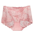 thumbnail image 3 of Women's High Waisted Lace Underwear Soft Comfortable Breathable Everyday Wear Seamless Panties for Women, 3 of 3