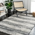 thumbnail image 2 of SAFAVIEH Berber Darion Abstract Shag Area Rug, Charcoal/Grey, 6'7" x 8'7", 2 of 8