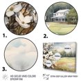 thumbnail image 3 of Designart "Dogwood Beauty at the Farm in White and Grey I" Floral Wall Art Prints Set, 3 of 5