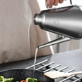 thumbnail image 5 of CSCHome Stainless Steel Oil Pot Long Spout No Loss of Cover Drip Free 32oz Oil Pot for Home Kitchen, 5 of 7