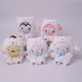 thumbnail image 2 of Sanrio Anime Kawali Kuromi My Melody Cinnamoroll Hello Kitty peluches muñecas suaves decoración del hogar niños niña mujeres regalospendent Fivean Toy model, 2 of 2