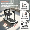 thumbnail image 6 of OXYVITA Electric Scooter for Adults, Ultralight 36 lbs Folding Electric Scooter for Seniors, 28 Mile Range, 2 Lithium Batteries, Public Transportation-Friendly All Terrain Electric Scooter Pro, 6 of 7