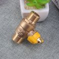 Pyramidti Natural Gas Water Heater Ball Closing Brass Shut Off Garden