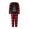 thumbnail image 2 of Nituyy Christmas Matching Pajamas for Family Sets 2023 Elk Santa Christmas Tree Print Cute Funny Xmas Sleepwear Pjs Sets, 2 of 5