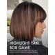 thumbnail image 2 of Peluca LUVME HAIR Yaki Straight Bob de 35 cm con flequillo, cabello humano, 2 of 7
